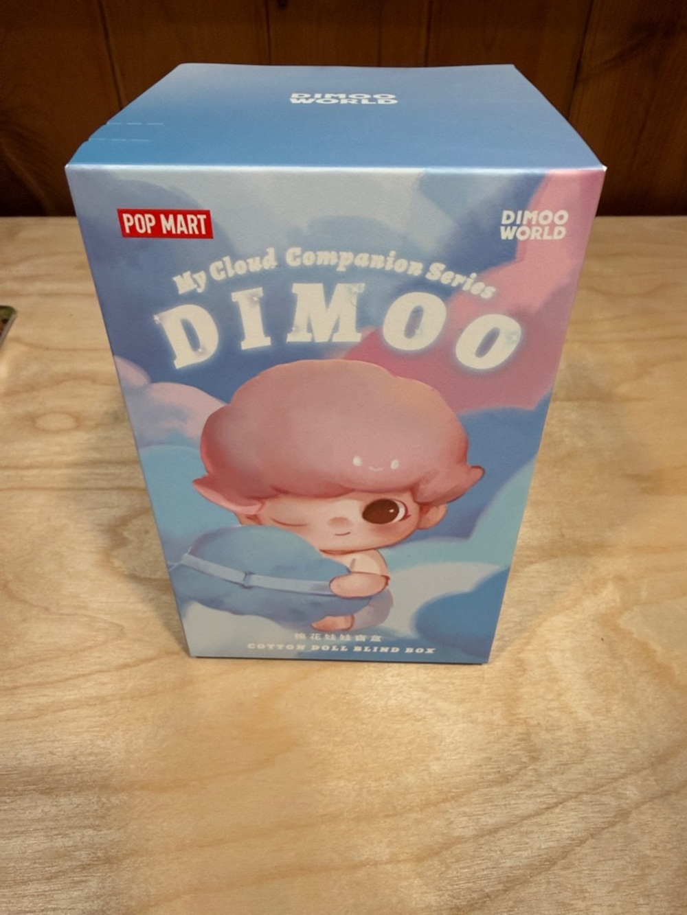 POP MART Dimoo My Cloud Companion Series Pink Figure